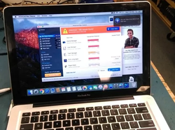 We successfully repaired an Apple Macbook Pro with the Advanced Mac Care Virus